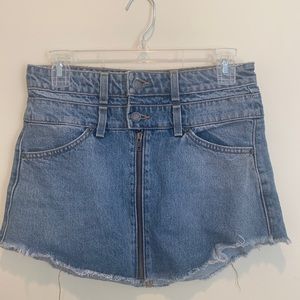 Carmar denim skirt